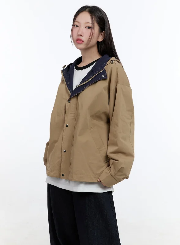 High-end Design Classic Cotton Hooded Jacket CS406