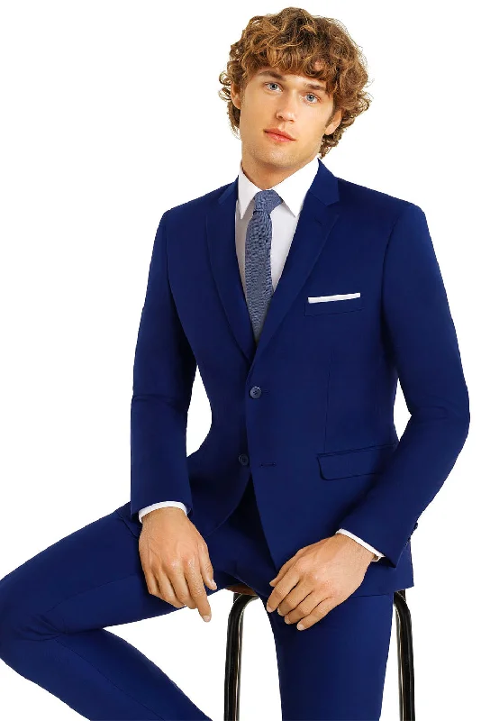 Thin Design "Athens" Cobalt Suit Jacket (Separates)