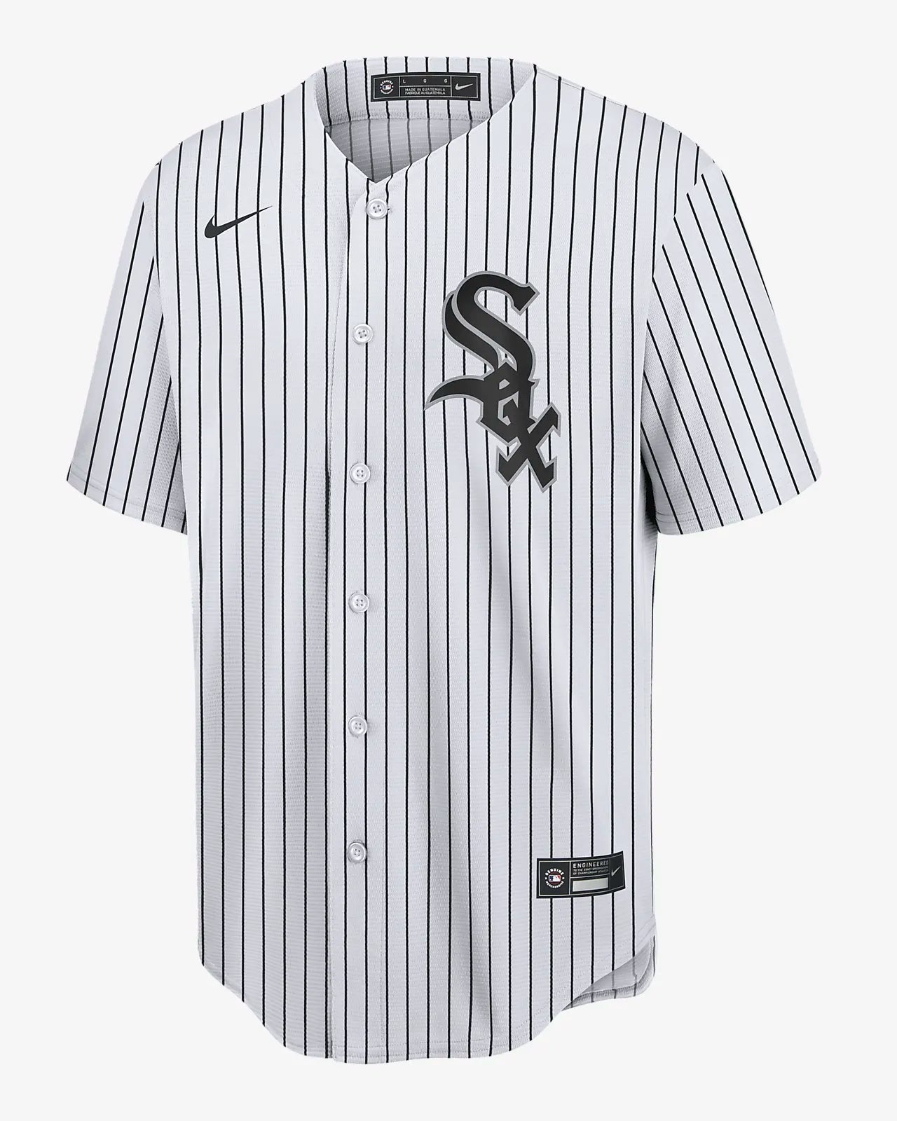 Fresh And Natural Men's Chicago White Sox Nike White Home Replica Team Jersey