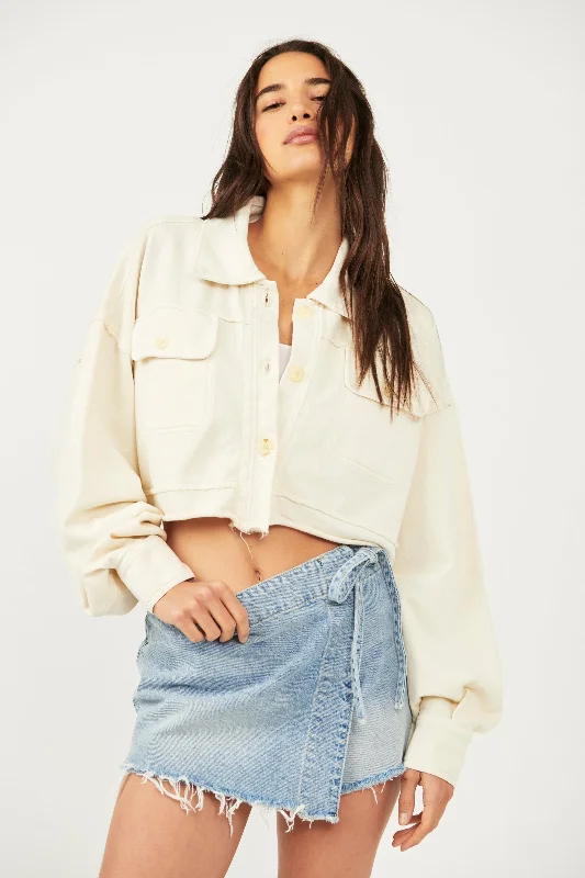 High Street Style Saturday Shirt Jacket