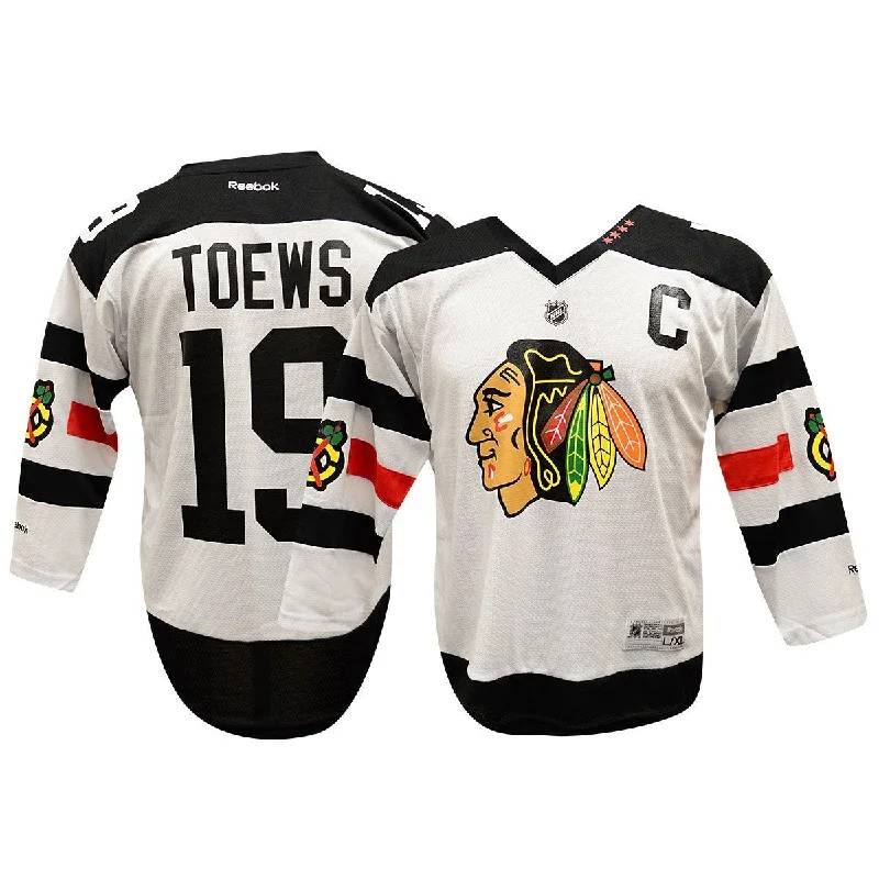 Elegant And Noble Jonathan Toews #19 Chicago Blackhawks NHL Reebok Youth 2016 Stadium Series Replica Jersey