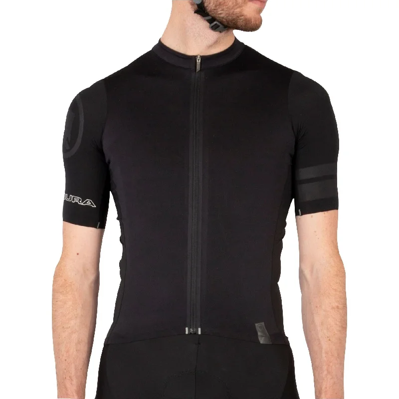 Light And Breathable Endura Pro SL Short Sleeve Mens Cycling Jersey - Black