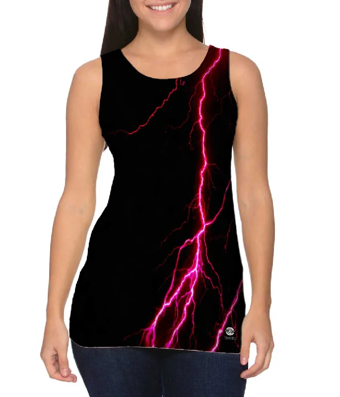 Spiritual Vitality Lightning Storm Pink Black