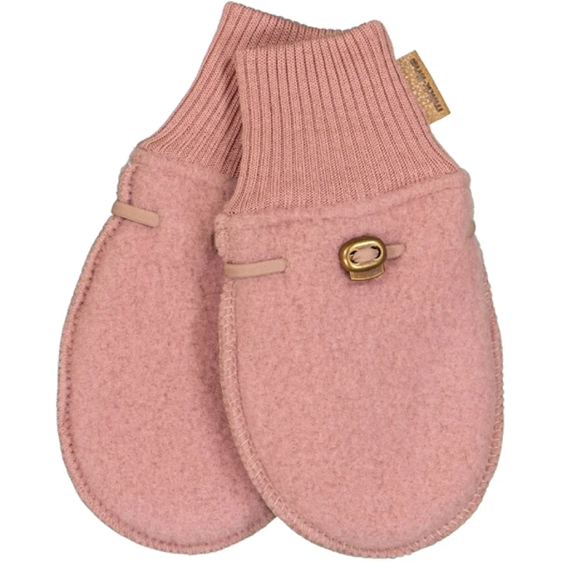 Personalized Clothing Mikk-Line Wool Mittens Burlwood