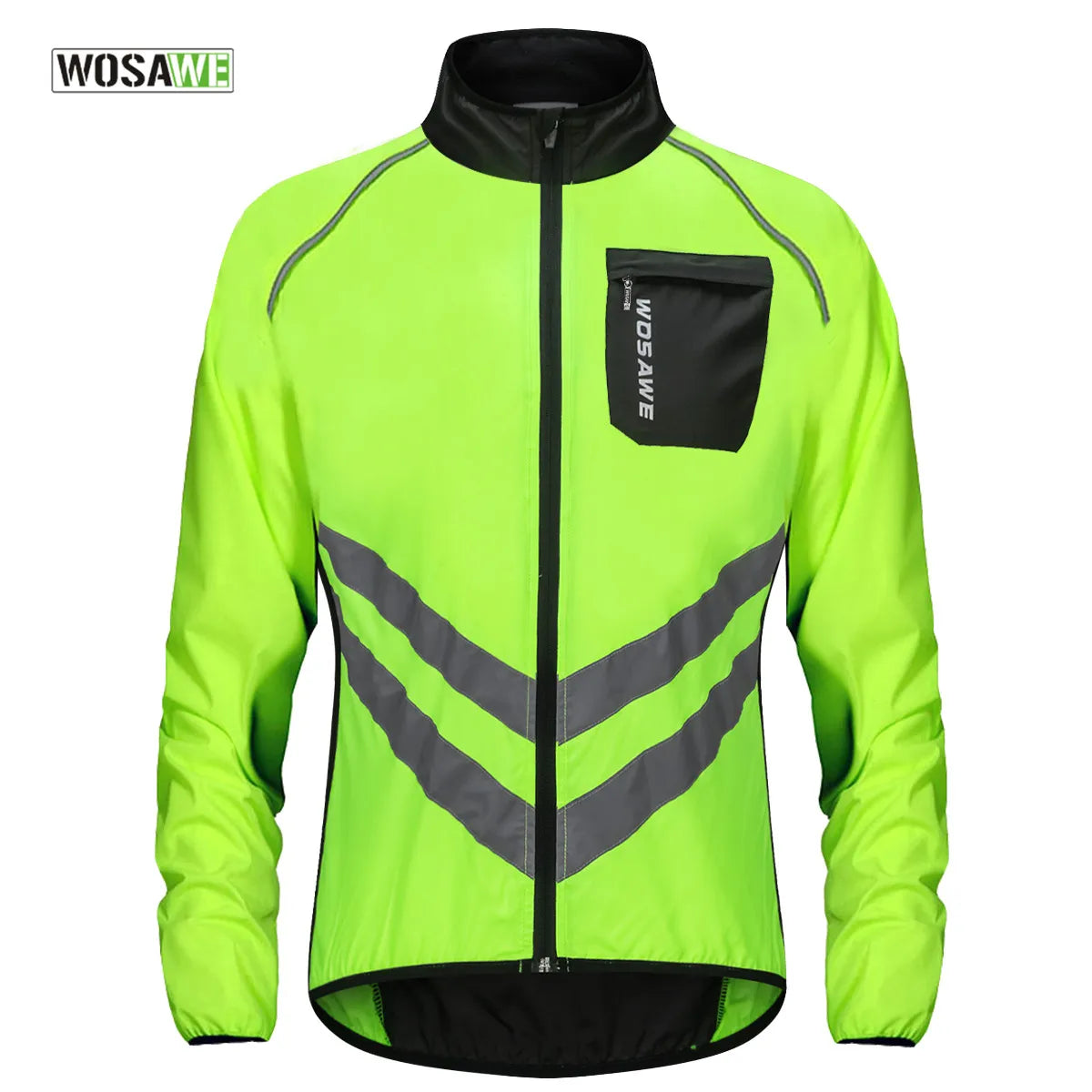 Age-reducing Style Cycling Rain Jacket High Visibility MultiFunction Jersey Road MTB Bike Bicycle Windproof Quick Dry Rain Coat Windbreaker