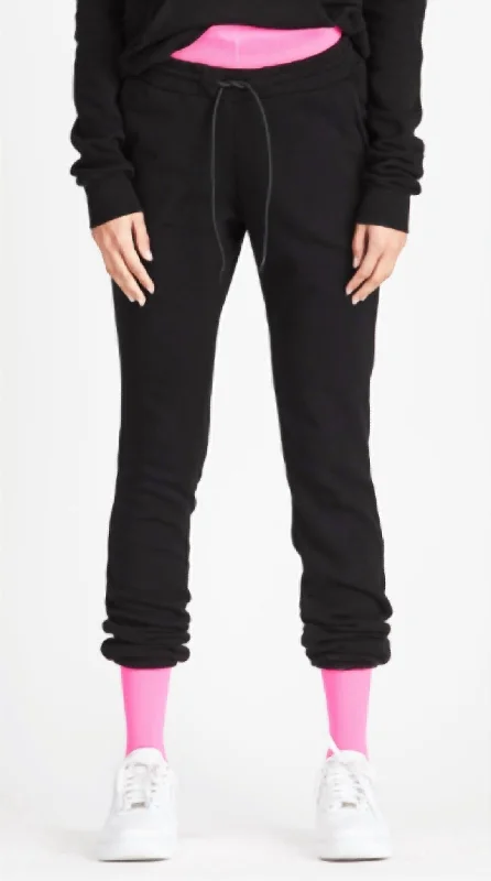 Dessert Matching Aspen Sweatpant In Jet Black