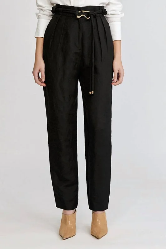 Cute Style Corsica Pant In Black