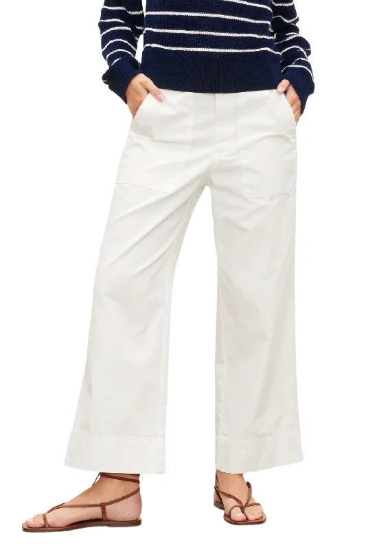 Free And Casual Cotton Canvas Mya Pant In Sleet