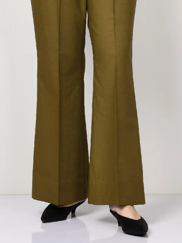 Fresh And Simple Khaddar Pants - Olive