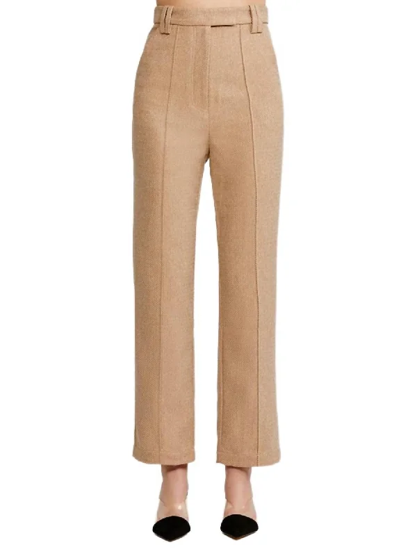 Romantic And Fresh Esso Pant In Wheat