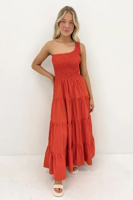 Feminine Charm Fleur Maxi Dress Sangria