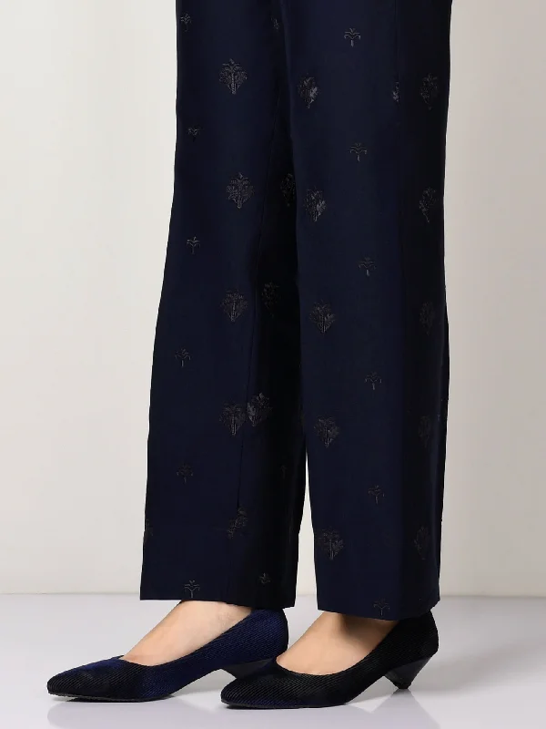 Classic And Versatile Embroidered Winter Cotton Pants