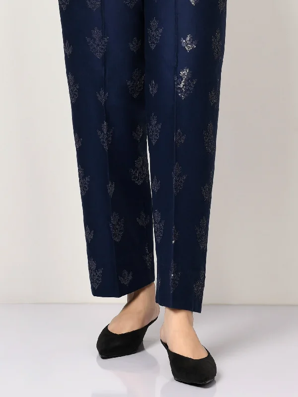 New Autumn And Winter Styles Embroidered Winter Cotton Pants