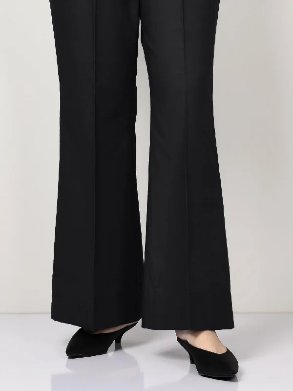 Fashionable Items Silk Bootcut Pants