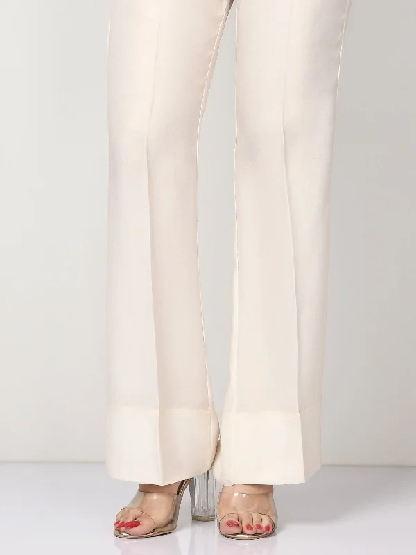 Wearable At Home Or Out Shimmer Grip Pants - Off White