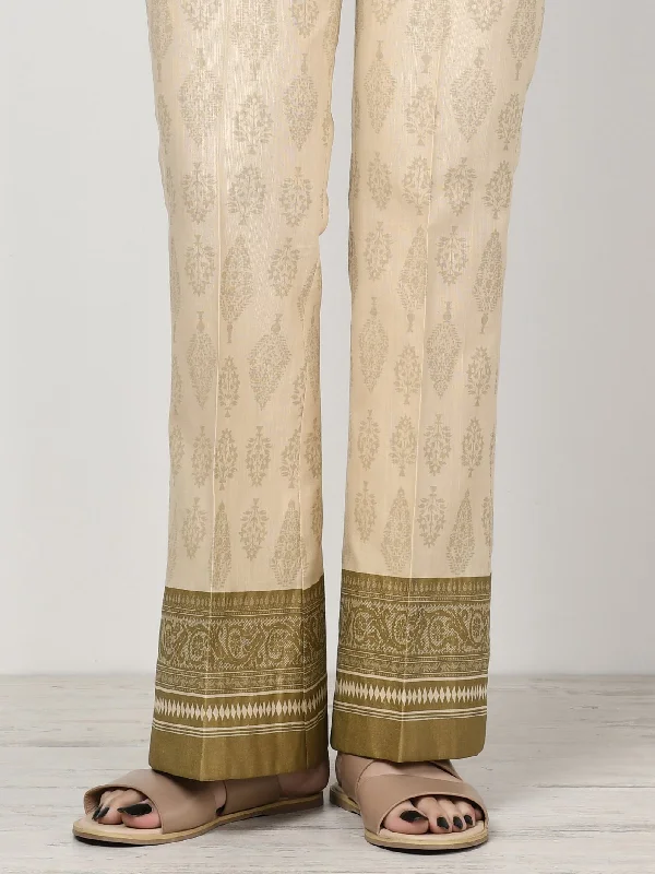 High-end Design Printed Khaddar Trouser-Dyed (Unstitched)