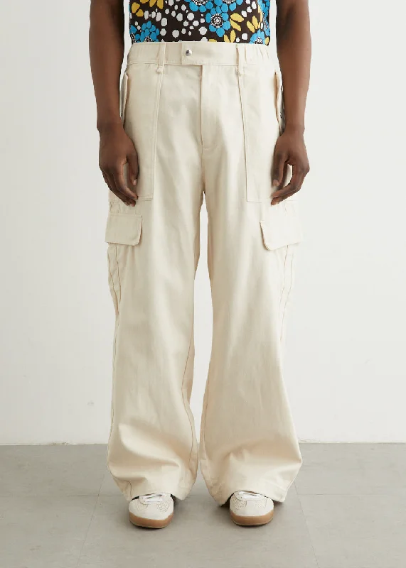 Fashionable And Versatile x Wales Bonner Cargo Pants