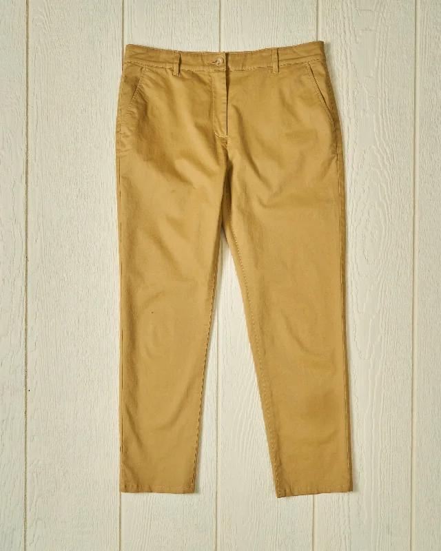 Warm Atmosphere Women’s Narrow Leg Chino in Khaki