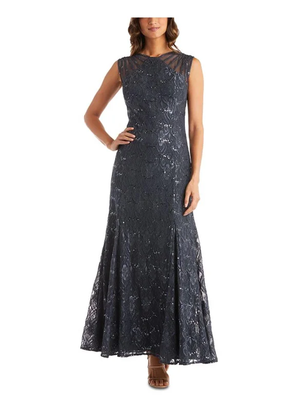 Sports And Leisure Womens Lace Sequined Cocktail Dress