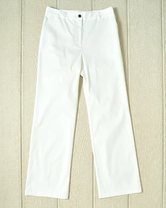 Urban Sense Women's Trousers in White